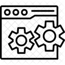 Configuracao Controle Engrenagem Icon