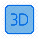 Configuração 3D  Ícone