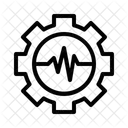 Configuracao Engrenagem Potencia Ícone