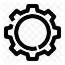 Configuracao Controle Engrenagem Ícone