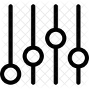 Configuracao Equalizador Filtro Ícone