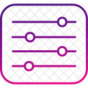 Configuracao Parametros Parametros Ícone