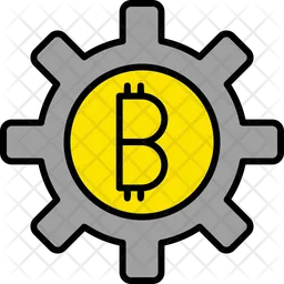 Configurando bitcoin  Ícone