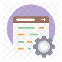 Desenvolvimento Web Otimizacao Web Configuracao Web Ícone