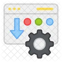 Configuracao Web Desenvolvimento Web Configurar Site Ícone