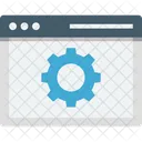 Configuração da web  Ícone