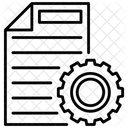 Icone De Vetor De Configuracoes De Arquivo Ícone