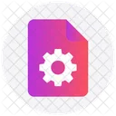 Engrenagem Configuracao Arquivo Ícone