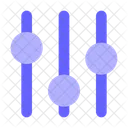 Configuração de áudio  Ícone