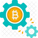 Configuracao De Bitcoin Configuracao Gerenciamento Ícone