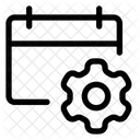 Configuracao De Calendario Ícone