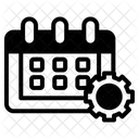 Configuração de calendário  Ícone