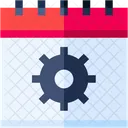 Configuração de calendário  Ícone