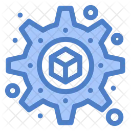 Configuração de cubo  Ícone