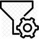 Configuracao De Funil Classificar Filtrar Ícone