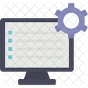 Configuracao De Interface Computador Interface Ícone