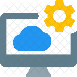 Configuração de nuvem de desktop  Ícone