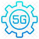 Configuração de sinal 5G  Ícone