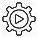 Configuração de vídeo  Ícone