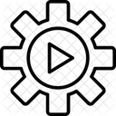 Configuração de vídeo  Ícone