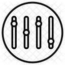 Configuracao De Volume Controle De Volume Ajuste De Volume Ícone