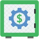 Cofre Configuracao Engrenagem Ícone