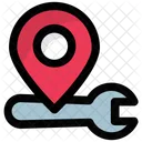 Localizacao Configuracoes Mapa Ícone