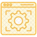 Configuracao Do Navegador Duotone Icone De Linha Ícone