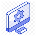 Sistema Configuracao Computador Icon