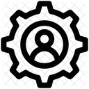Configuracao De Usuario Configuracao De Perfil Roda Dentada Ícone