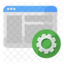 Configuracao Web Configuracao Web Preferencias Web Ícone