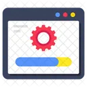 Upload De Configuracao Da Web Atualizacao De Configuracao Da Web Recarregamento De Configuracao Da Web Ícone