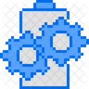 Configuracion Carga Pixelart Art Icon