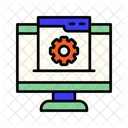 Web Tecnologia Desarrollo Icono