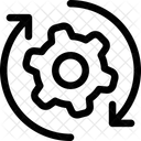 Configuracion Optimizacion Engranaje Icono