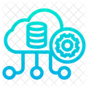 Configuracion Nube Base De Datos Icono