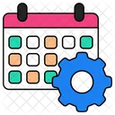 Configuración del calendario  Icono