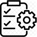 Procesamiento De Archivos Configuracion De Archivos Engranaje Icono