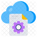 Configuración de archivos en la nube  Icono