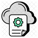 Configuración de archivos en la nube  Icono