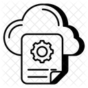 Configuración de archivos en la nube  Icono