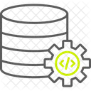 Configuracion De Base De Datos Servidor Equipo Icono