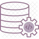 Configuracion De Base De Datos Servidor Equipo Icono