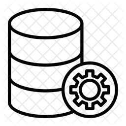 Configuración de base de datos  Icono