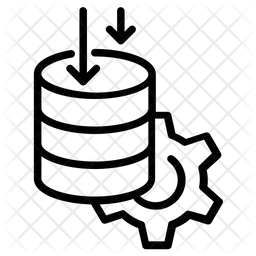 Configuración de base de datos  Icono