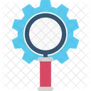 Configuracion De Busqueda Lupa Lupa Icono
