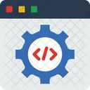 Configuración del código web  Icon