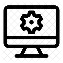 Configuración de la computadora  Icono