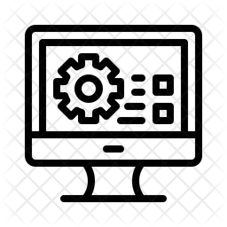 Configuración de la computadora  Icono