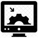Configuracion De La Computadora Visualizacion Del Monitor Mantenimiento De La Computadora Icono